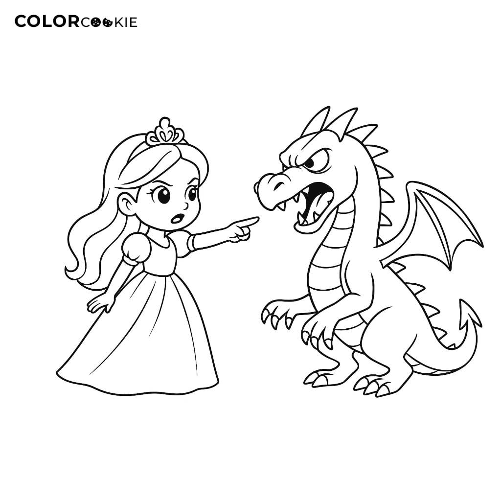 公主和惡龍吵架